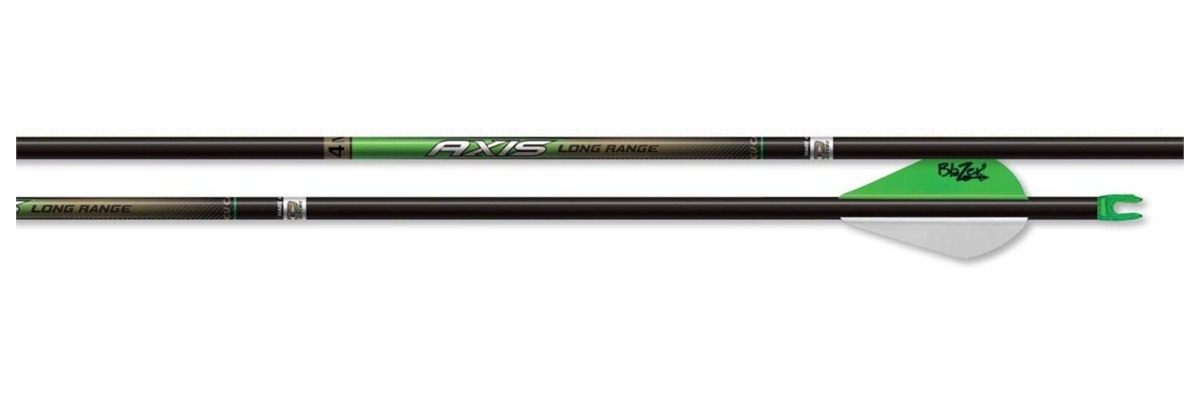 Easton Archery Axis 4MM 340 Arrows - Long Ranfge (.003) 2 inches Blazer Van