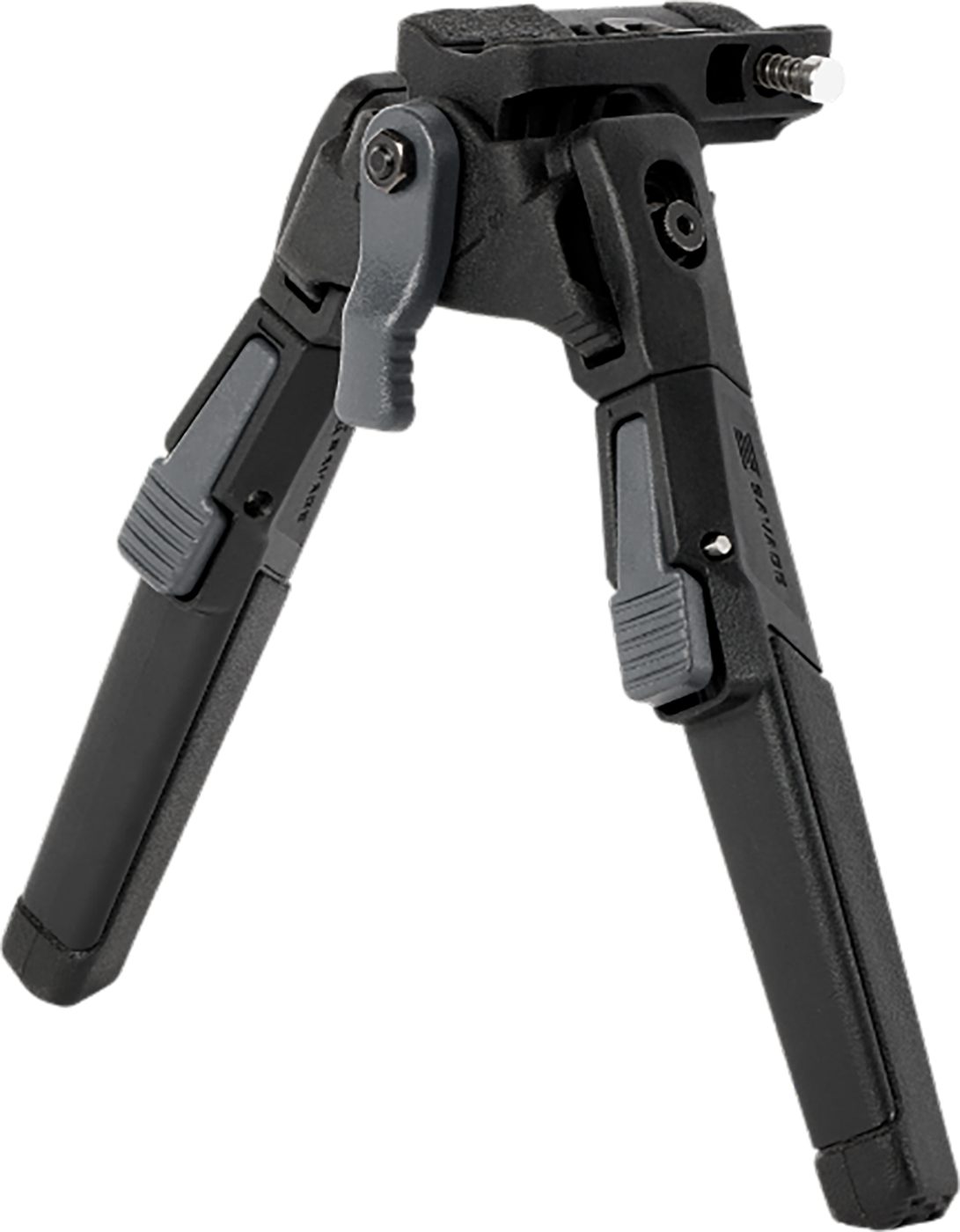 Savage Arms 56311GRY Sling Swivel Bipod 7.20in-10in High, Gray Polymer
