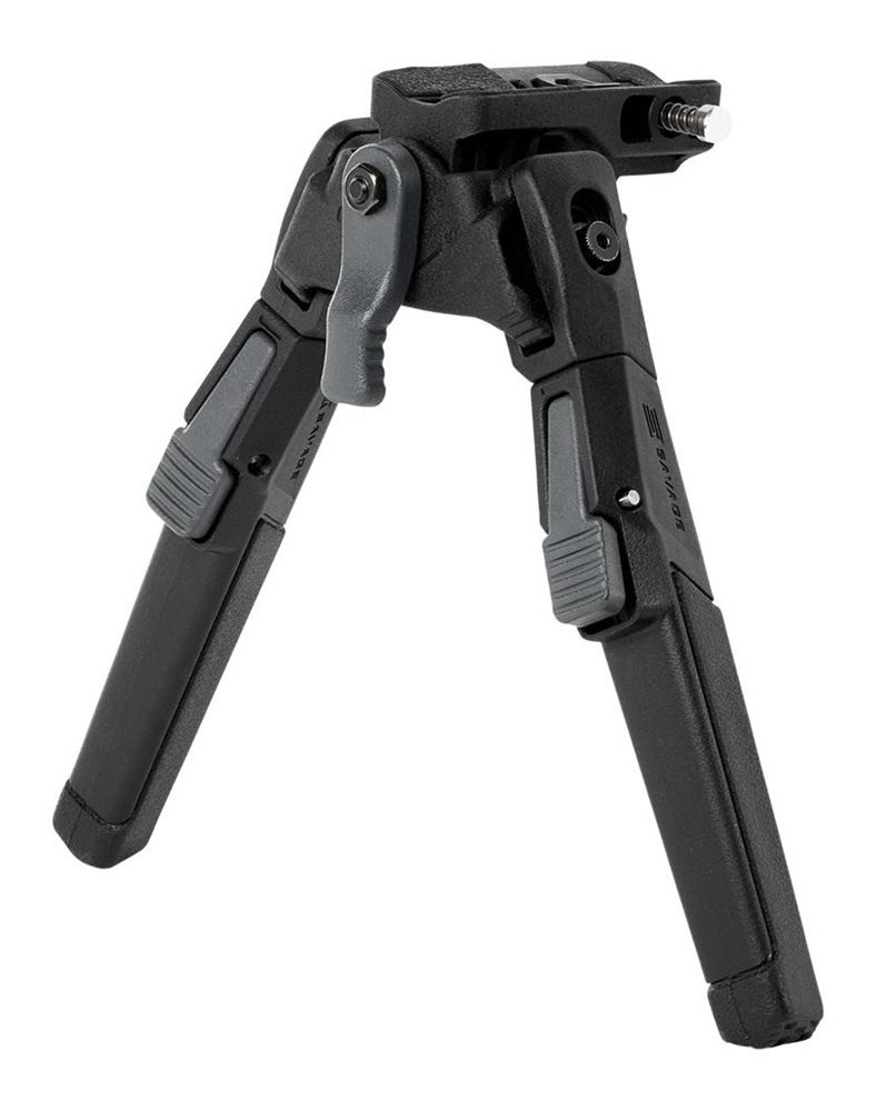 Savage Arms 56311GRY Sling Swivel Bipod 7.20in-10in High, Gray Polymer view 3