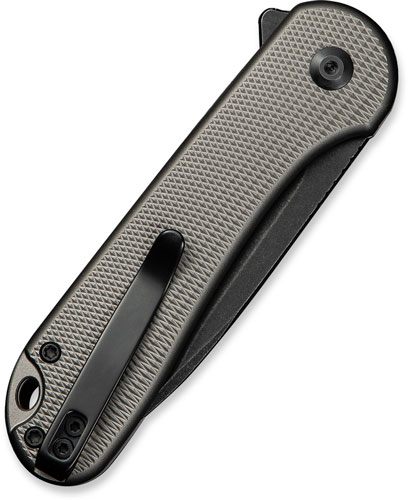 Civivi Knife Elementum II 2.9in Daimond Pattern Gray/Black view 2
