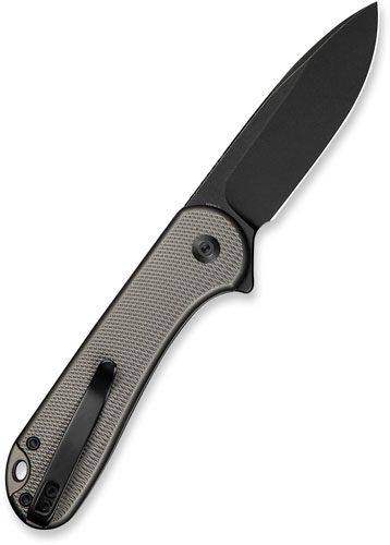 Civivi Knife Elementum II 2.9in Daimond Pattern Gray/Black view 4