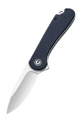 Civivi Knife Elementum 2.96in Black G10/Satin D2 Clam Pack