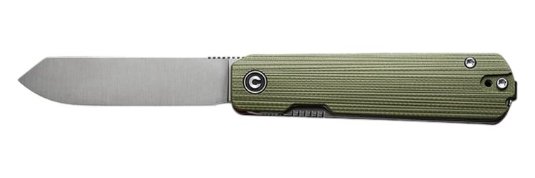 Civivi Knife Sendy 2.83in Milled Green/RED G-10 Clam PK
