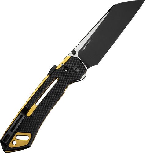 Civivi Knife Buster FG 4.2in Black Goarse G10 Satin Flat