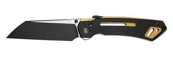 Civivi Knife Buster FG 4.2in Black Goarse G10 Satin Flat view 4