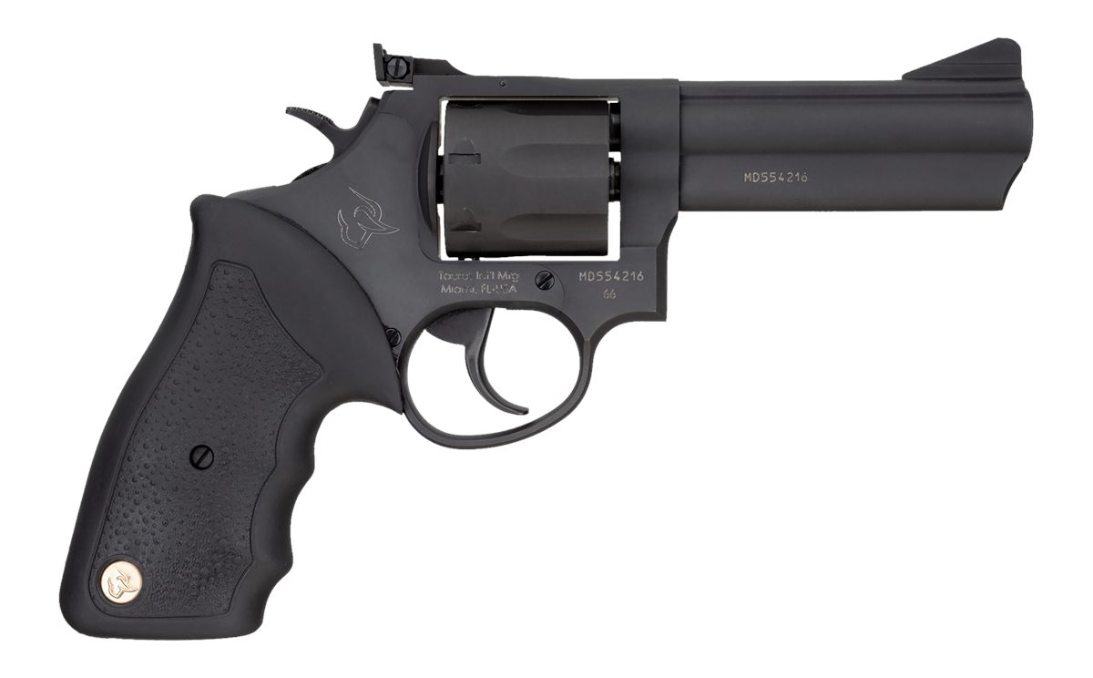 Taurus USA 2-660041 66 Medium 357 Mag/38 Special +P 7 Shot 4in Matte Black