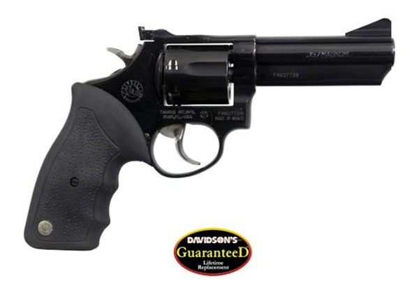 Taurus USA 2-660041 66 Medium 357 Mag/38 Special +P 7 Shot 4in Matte Black view 3