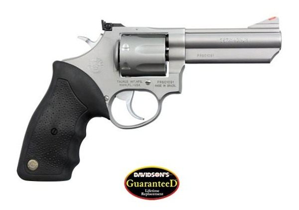 Taurus USA 2-660049 66 Medium 357 Mag/38 Special +P 7 Shot 4in Matte Stainl view 4