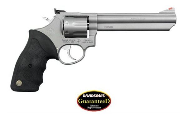 Taurus 2-660069 66 Medium 357 Mag/38 Special +P 7 Shot 6in Matte Stainless view 3