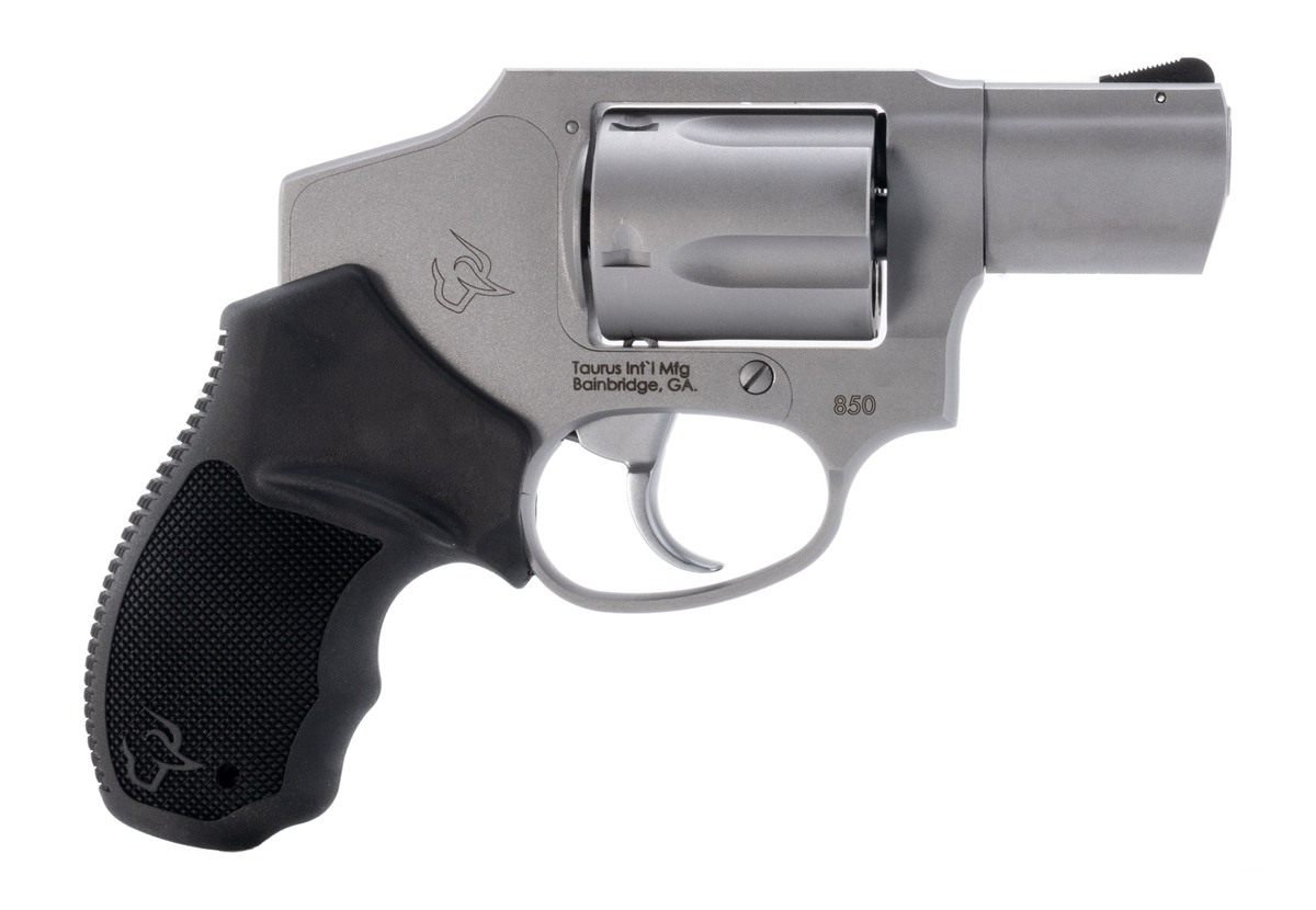 Taurus 2-850129 850 Small 38 Special 5 Shot 2in Matte Stainless Steel Barre view 2