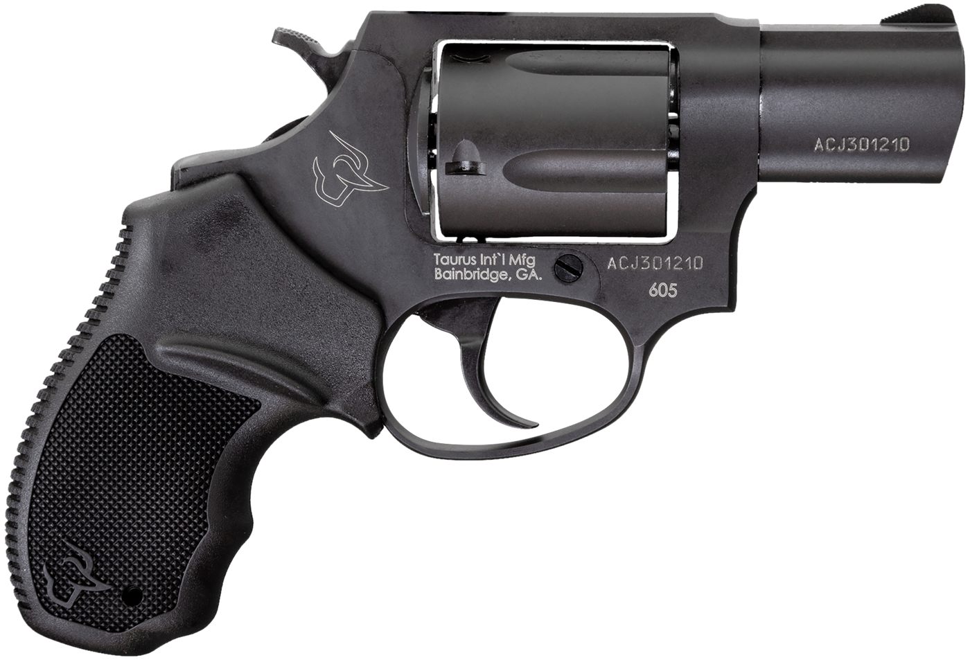 Taurus 2-605021 605 Small 357 Mag/38 Special +P 5 Shot 2in Matte Black Oxid