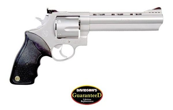 Taurus 2-440069 44 Large Rem Mag 6 Shot 6.50in Matte Stainless Ported Barre view 3