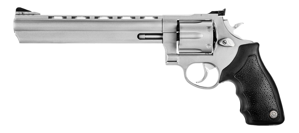 Taurus 2-440089 44 Large Rem Mag 6 Shot 8.37in Matte Stainless Ported Barre view 2
