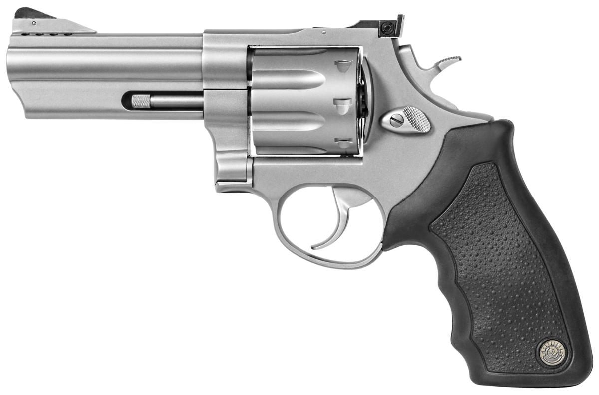 Taurus 2-608049 608 Large 357 Mag/38 Special +P 8 Shot 4in Matte Stainless view 2