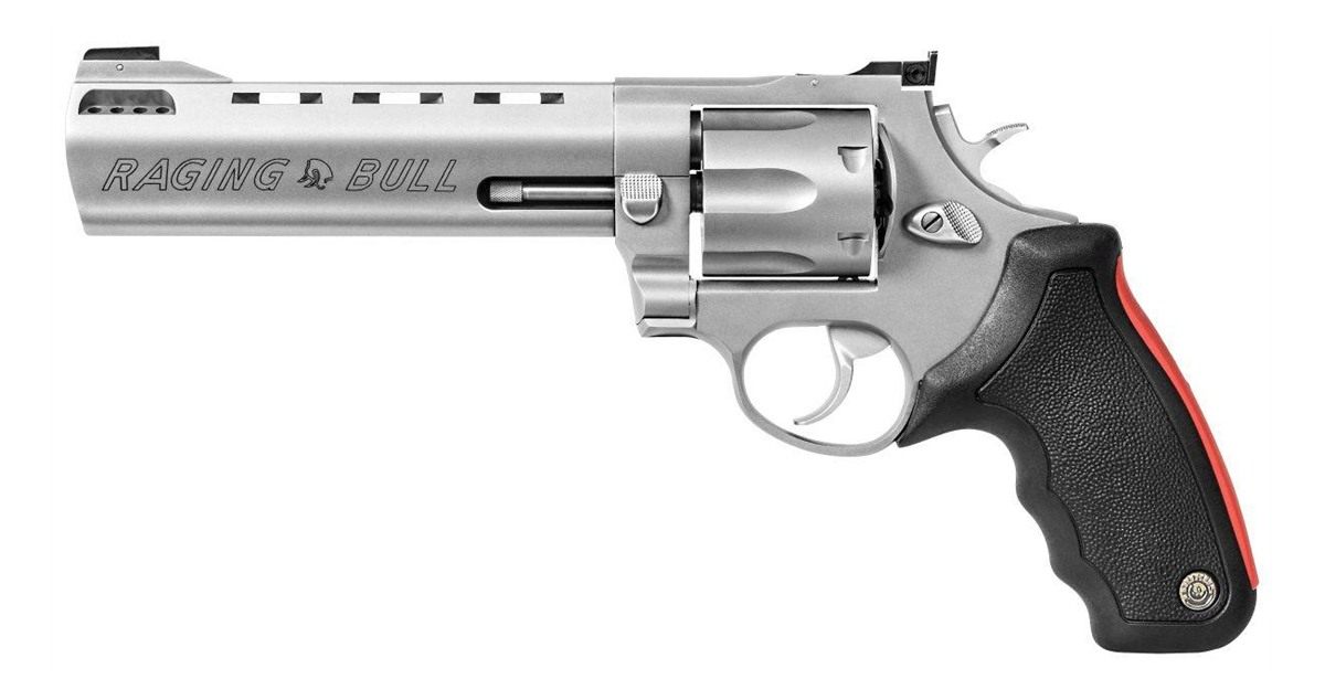 Taurus 2-444069 444 Raging Bull Large 44 Rem Mag 6 Shot 6.50in Matte Stainl view 2
