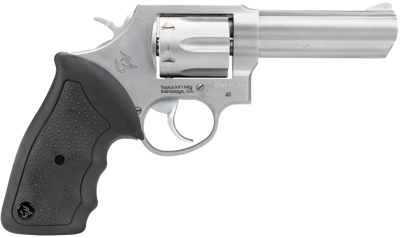 Taurus 2-650049 65 Medium 357 Mag/38 Special +P 6 Shot 4in Matte Stainless
