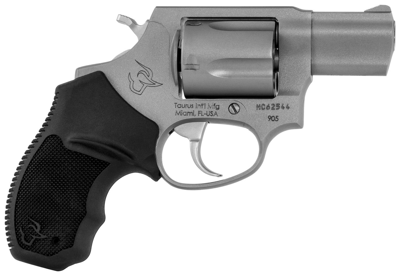 Taurus 2-905029 905 Small 9mm Luger 5 Shot 2in Matte Stainless Steel Barrel