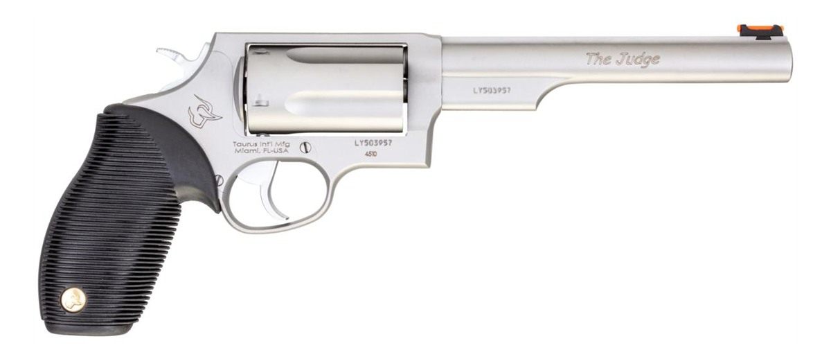 Taurus 2-441069T Judge Compact 45 Colt (Long Bore 5 Shot 6.50in Matte Stain view 3