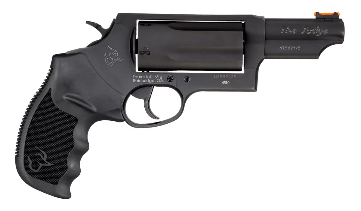 Taurus 2-441031MAG Judge Magnum Compact 45 Colt (Long Gauge 5 Shot 3in Matt