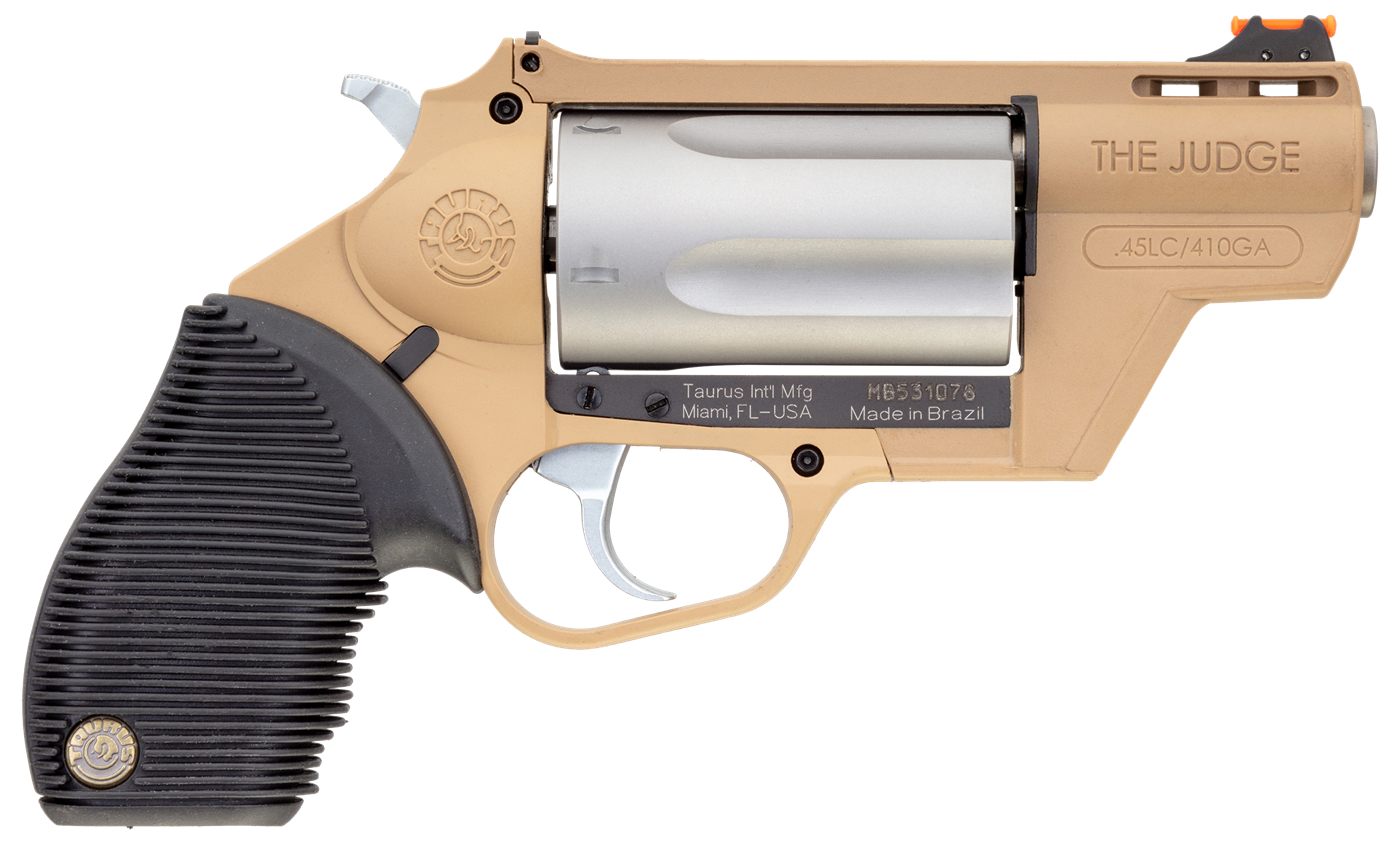 Taurus 2-441029FDE Judge Public Defender 45 Colt (LC)/410 Gauge 5rd 2.50in