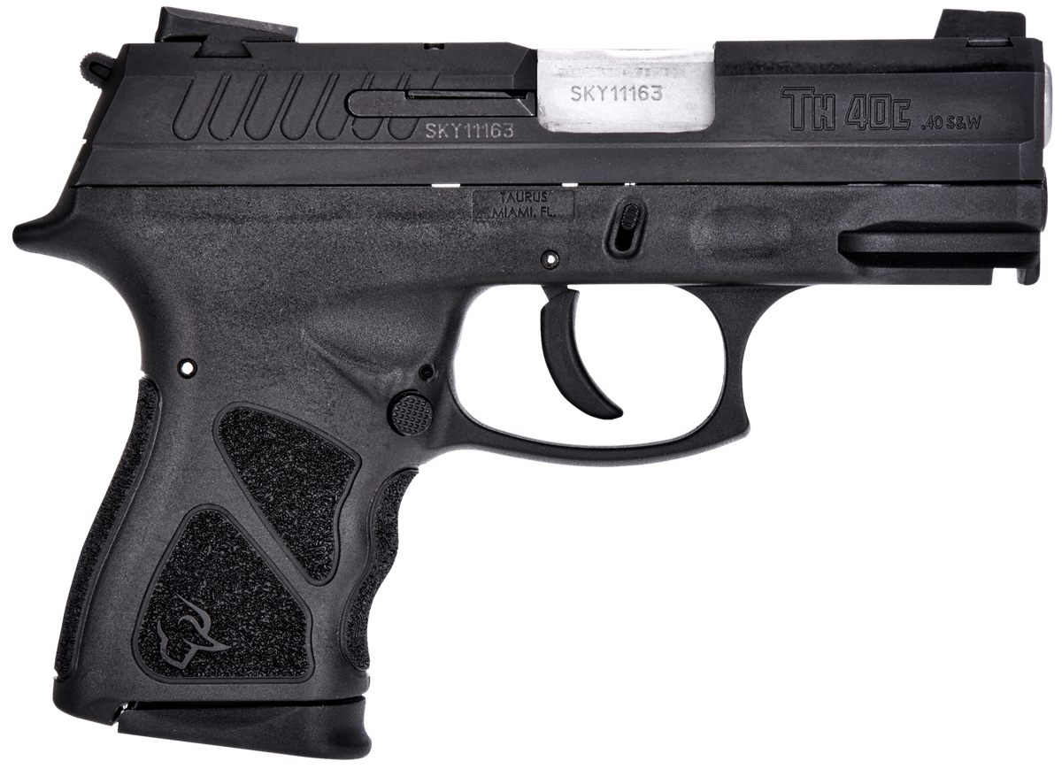 Taurus 1TH40C031 THc Compact 40 S W 15+1/11+1 3.54in Matte Stainless Steel