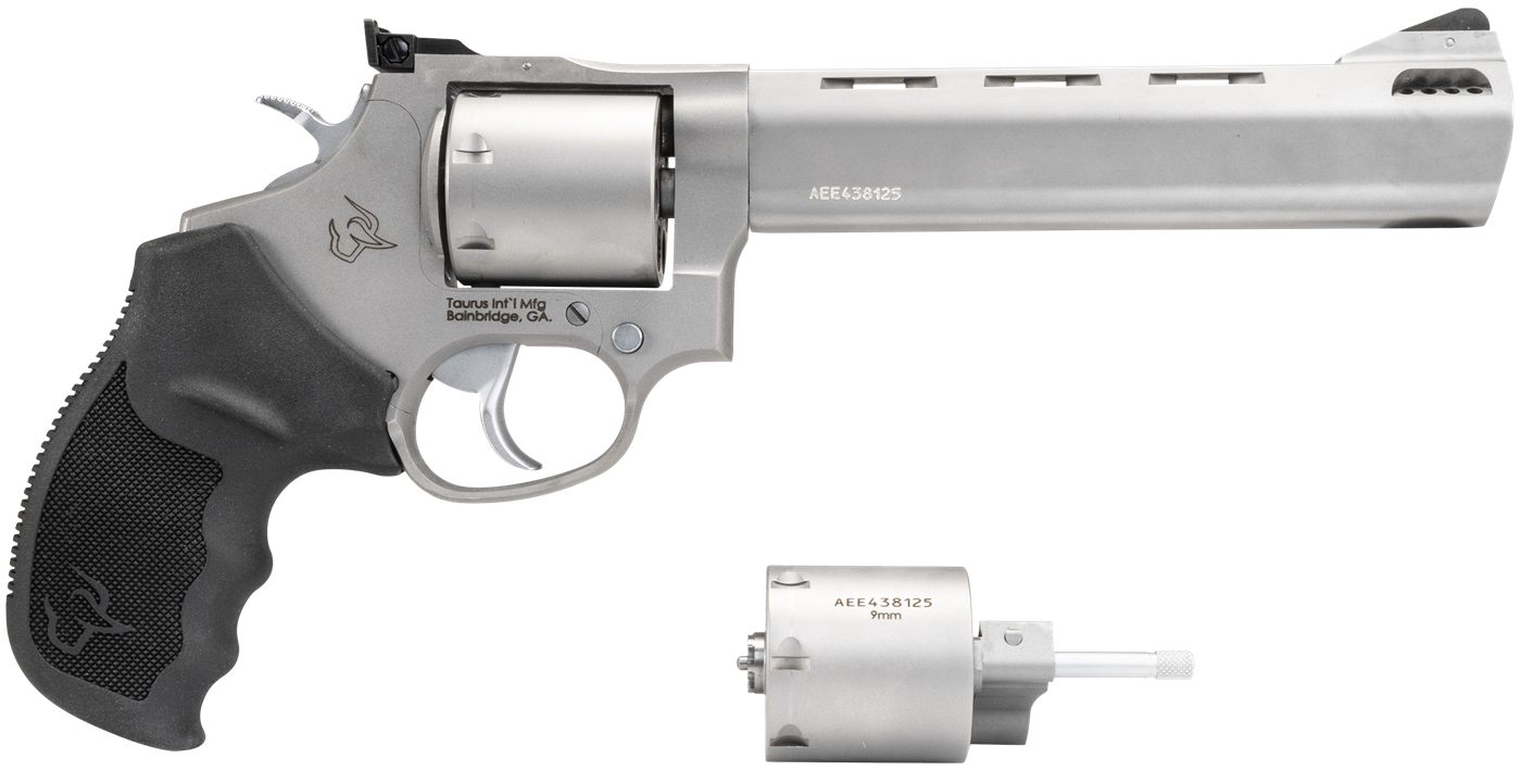 Taurus 2-692069 692 Medium 38 Special +P/357 Mag/ 9mm Luger 7 Shot 6.50in M