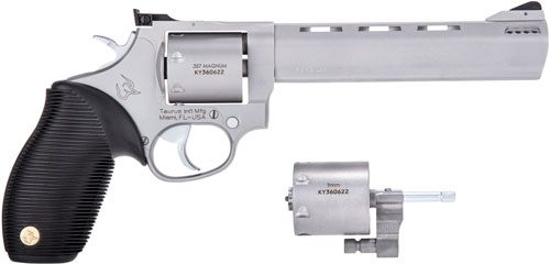 Taurus 2-692069 692 Medium 38 Special +P/357 Mag/ 9mm Luger 7 Shot 6.50in M view 8