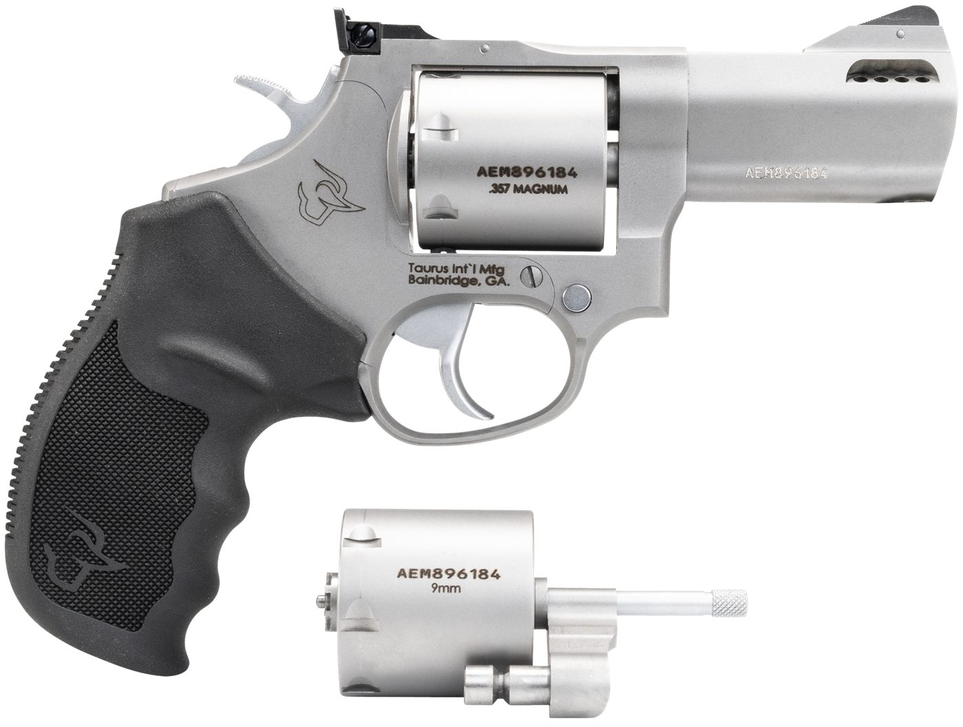 Taurus USA 2-692039 692 Medium 38 Special +P/357 Mag/9mm Luger 7 Shot 3in M