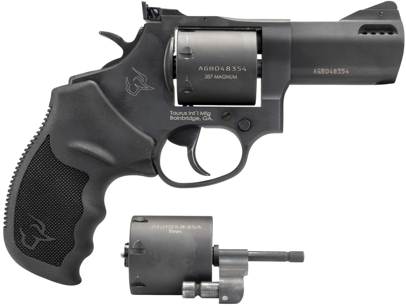 Taurus 2-692031 692 Medium 38 Special +P/357 Mag/9mm Luger 7 Shot 3in Matte