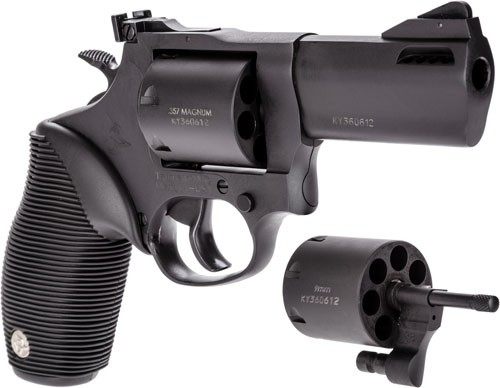 Taurus 2-692031 692 Medium 38 Special +P/357 Mag/9mm Luger 7 Shot 3in Matte view 5