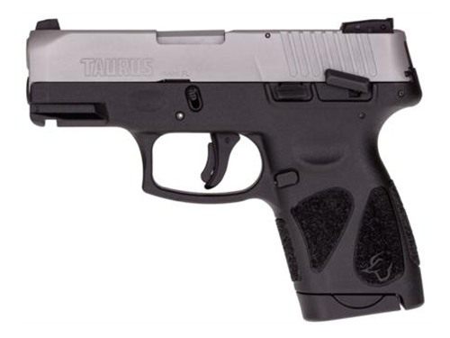 Taurus 1-G2S939 Compact 9mm Luger 7+1 3.26in Matte Stainless Steel Barrel view 2