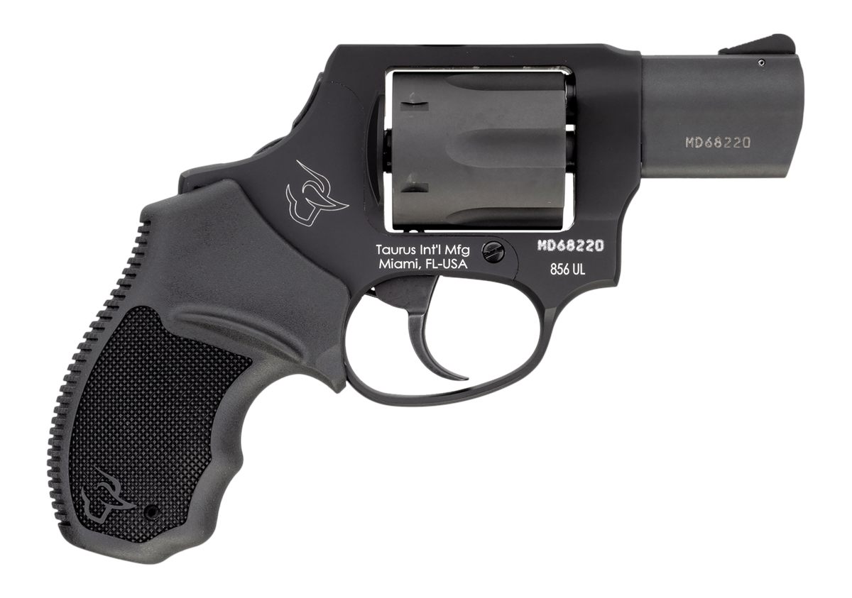 Taurus 2-856021ULCH 856 Ultra-Lite 38 Special +P 6rd 2in Matte Black Carbon