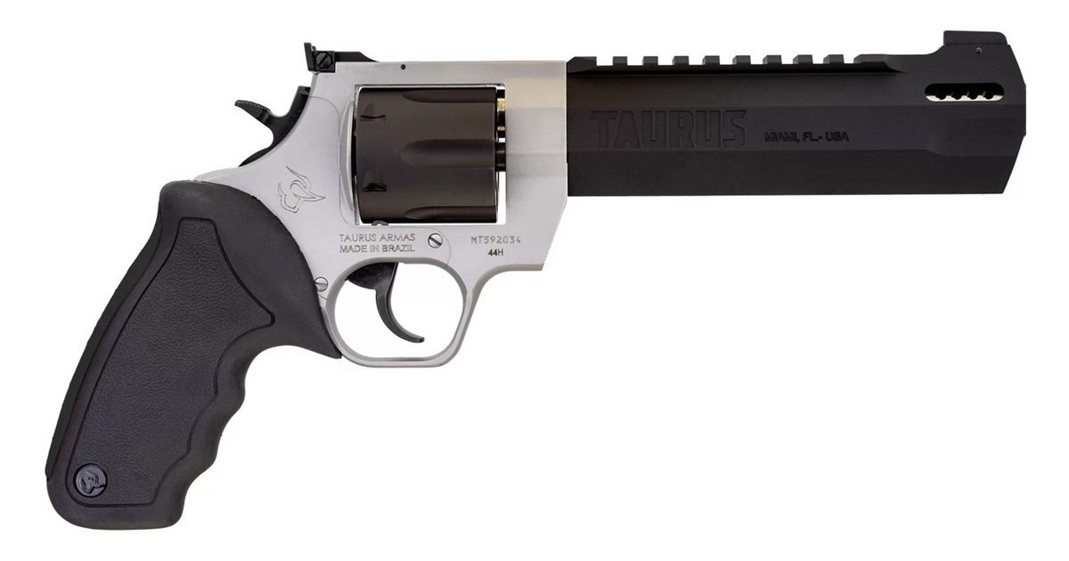 Taurus 2440065RH Raging Hunter 44 Rem Mag 6rd 6.75in Matte Black Oxide Cyli