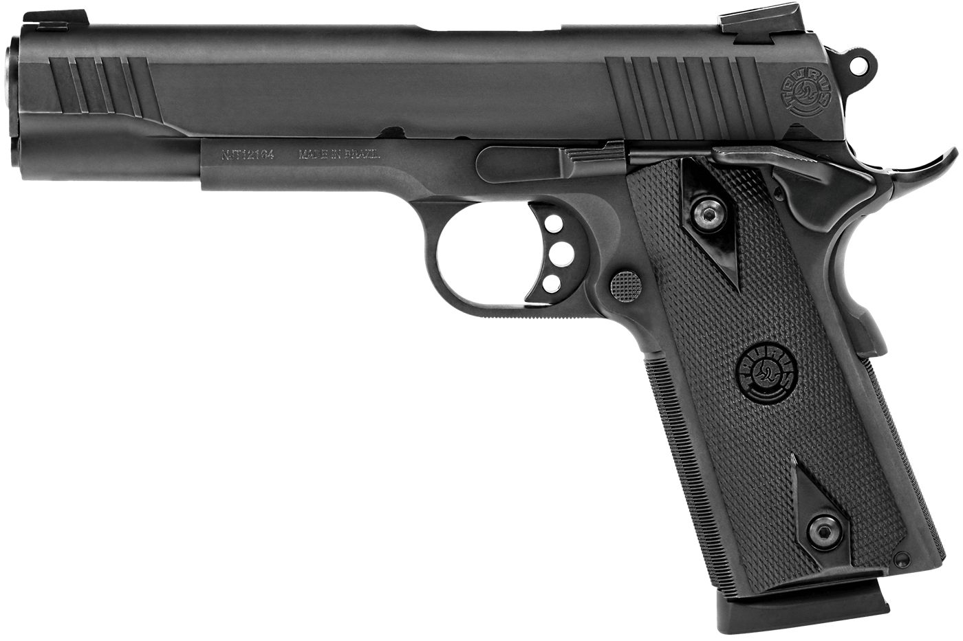 Taurus 11911019MM 1911 9mm Luger 9+1 5in Barrel, Matte Black Finish Beavert view 2