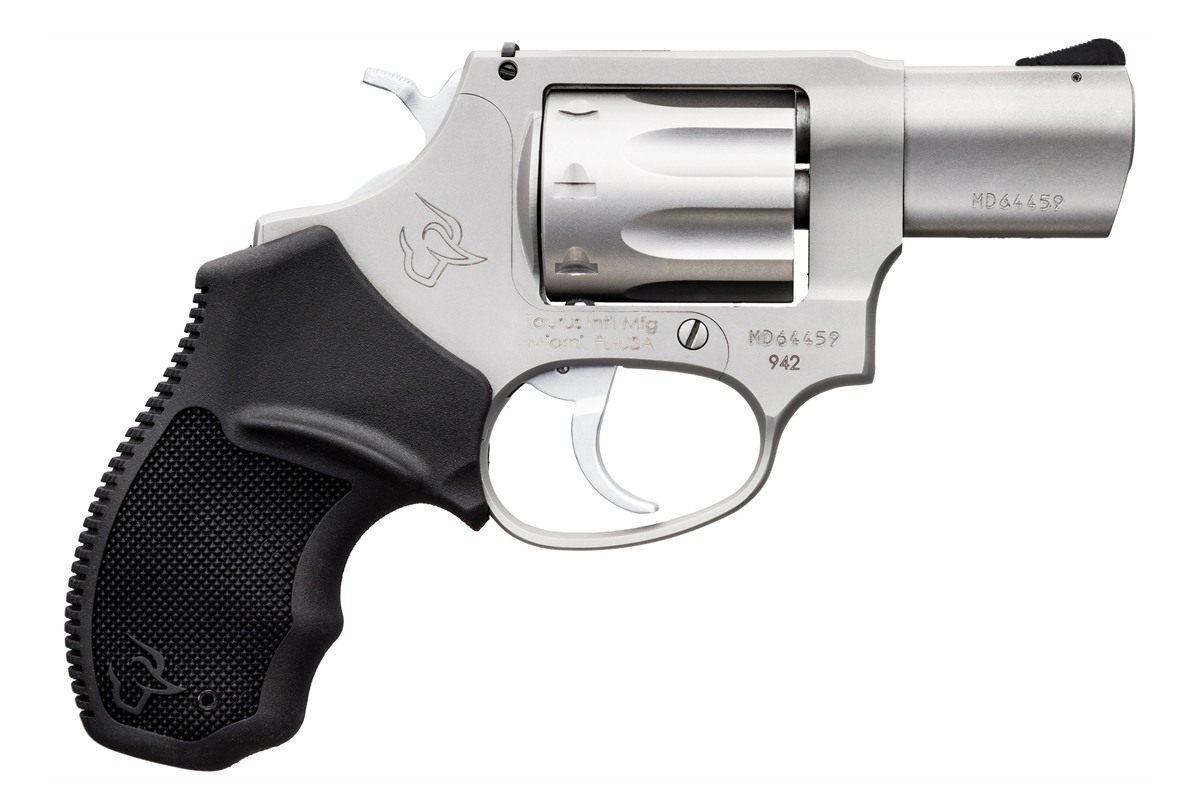 Taurus 2942029 942 22 LR 8rd 2in Barrel, Overall Matte Finish Stainless Ste