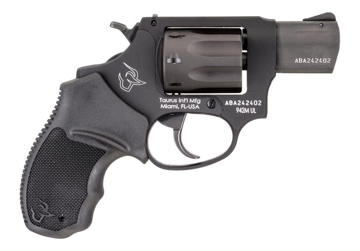 Taurus 2942M021UL 942 Ultra-Lite 22 WMR 8rd 2in Matte Black Finish Barrel