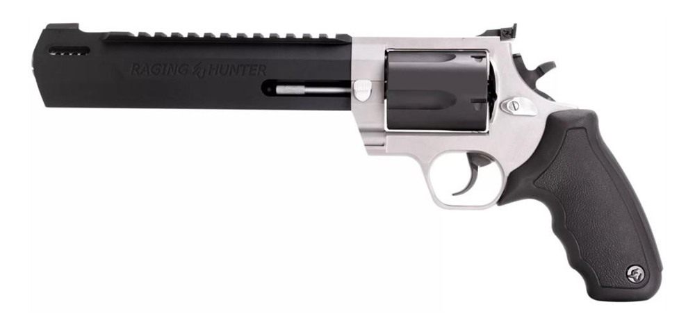 Taurus 2460085RH Raging Hunter 460 S W Mag 5rd 8.37in Matte Black Oxide Cyl view 2