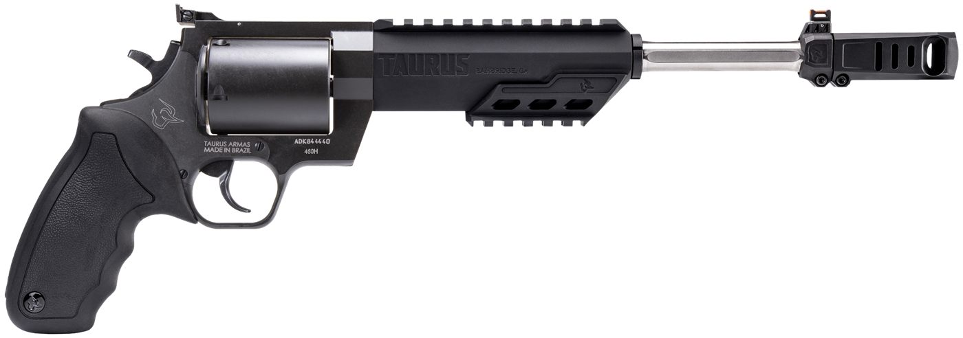Taurus 2460101RH Raging Hunter 460 S W Mag 5rd 10.50in Matte Black Barrel O view 2