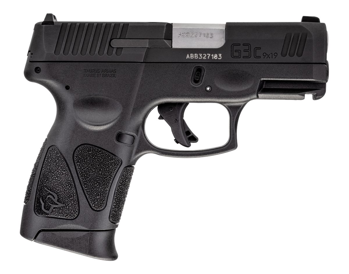 Taurus 1G3C931 G3C Compact 9mm Luger 12+1 3.26in Matte Stainless Steel Barr