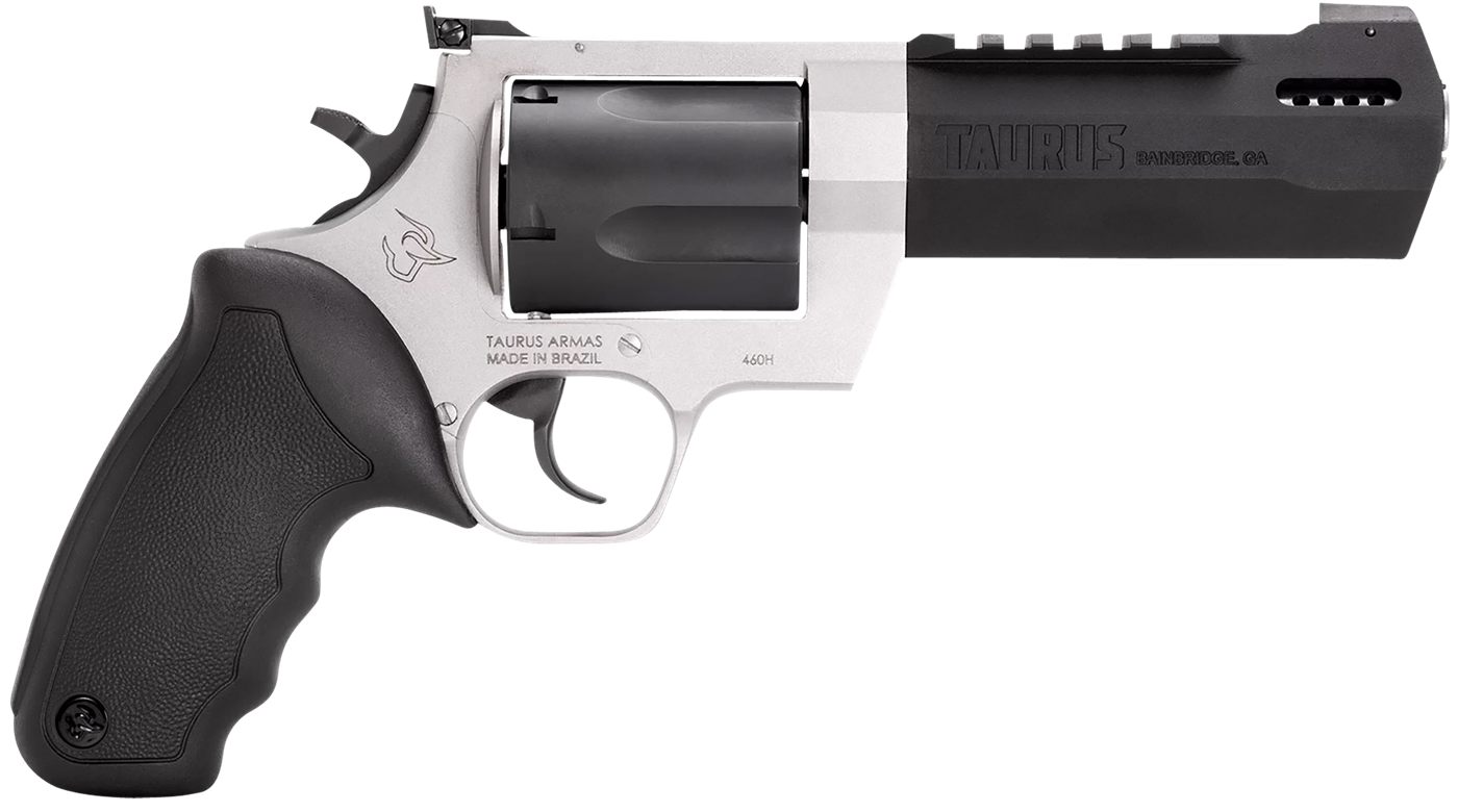 Taurus 2460055RH Raging Hunter 460 S W Mag 5rd 5.12in Matte Black Oxide Cyl