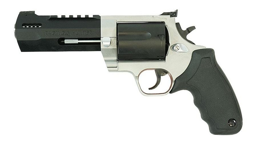 Taurus 2460055RH Raging Hunter 460 S W Mag 5rd 5.12in Matte Black Oxide Cyl view 3