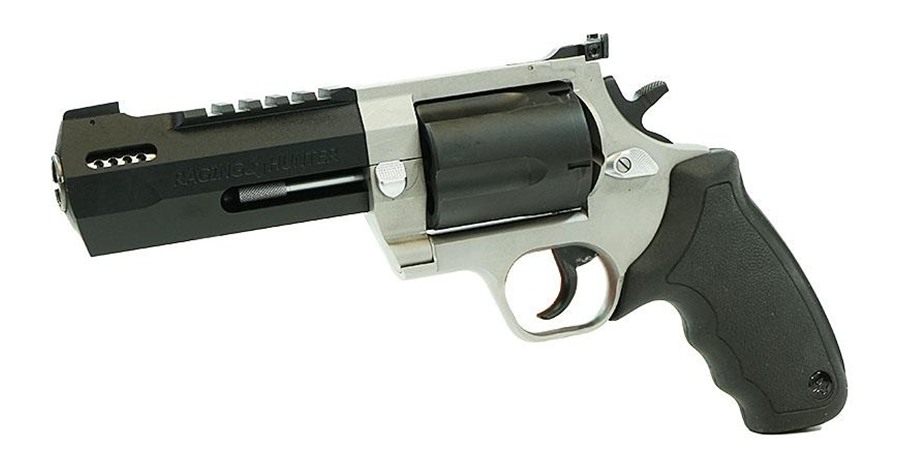 Taurus 2460055RH Raging Hunter 460 S W Mag 5rd 5.12in Matte Black Oxide Cyl view 5
