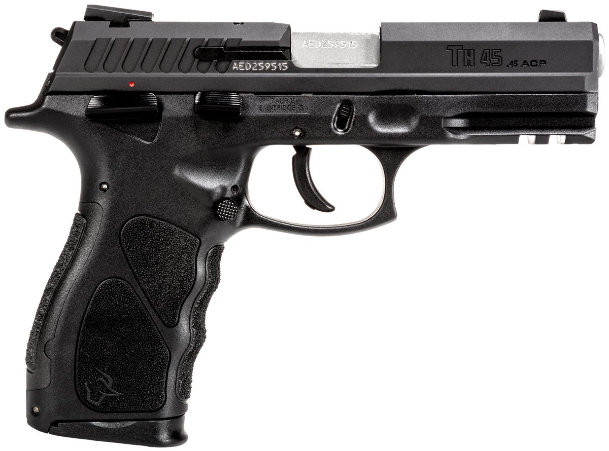Taurus 1TH45041 TH Full Size 45 ACP 13+1 4.27in Matte Stainless Steel Barre