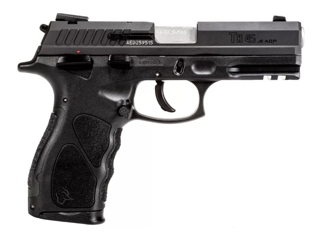 Taurus 1TH45041 TH Full Size 45 ACP 13+1 4.27in Matte Stainless Steel Barre view 2