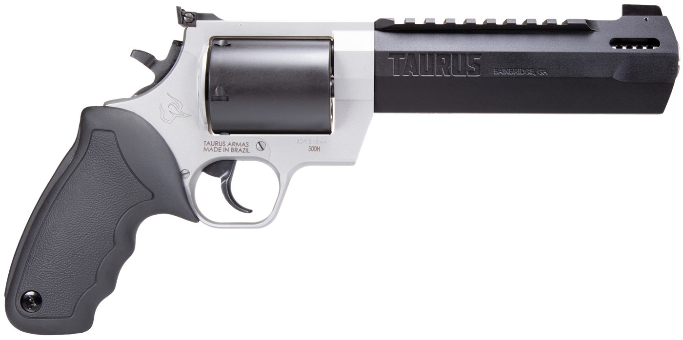 Taurus 2500065RH Raging Hunter Large 500 S W Mag 5rd 6.75in Matte Black Por