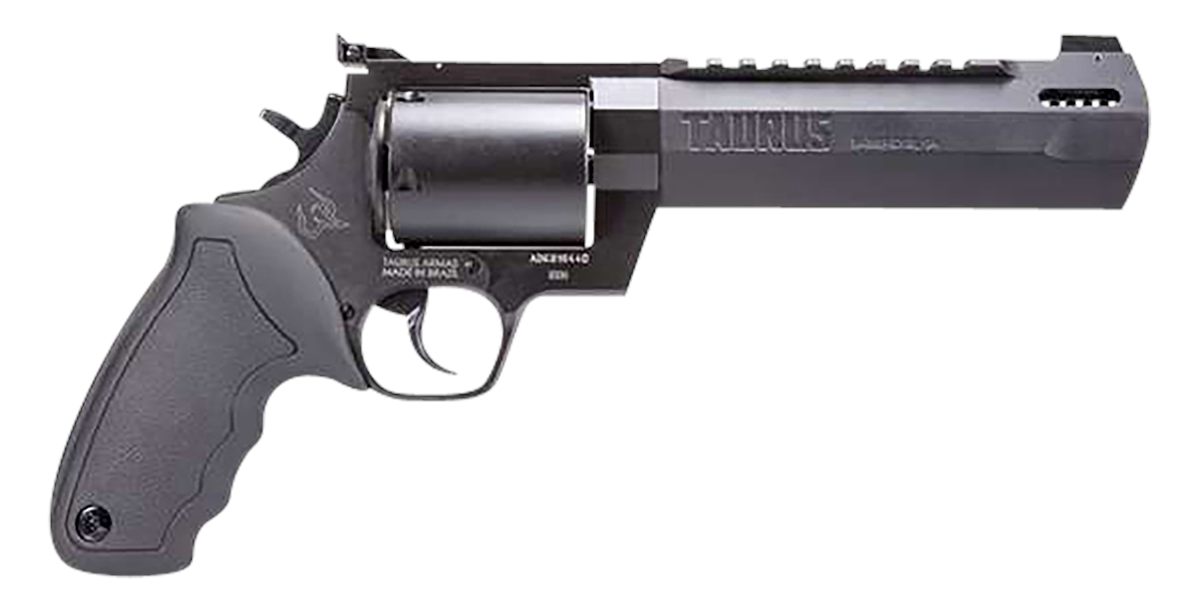 Taurus 2500061RH Raging Hunter Large 500 S W Mag 5rd 6.75in Black Ported/Ta