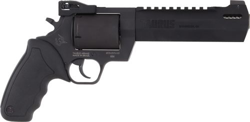 Taurus 2500061RH Raging Hunter Large 500 S W Mag 5rd 6.75in Black Ported/Ta view 4