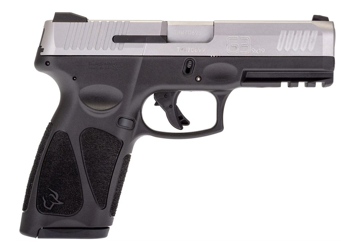 Taurus 1G3B949 G3 Full Size 9mm Luger 15+1/17+1 4in Matte Stainless Steel B