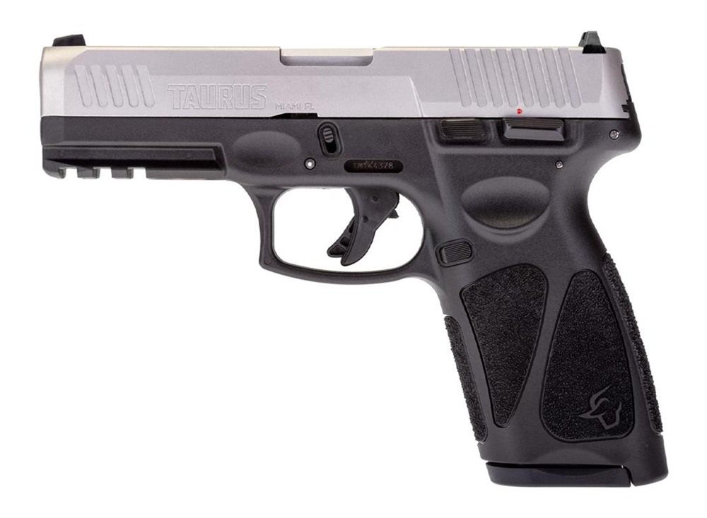Taurus 1G3B949 G3 Full Size 9mm Luger 15+1/17+1 4in Matte Stainless Steel B view 3
