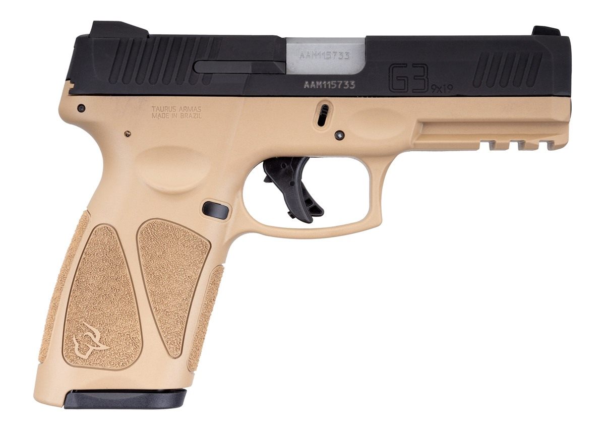 Taurus 1G3B941T15 G3 9mm Luger 15+1 4in Matte Stainless Steel Barrel, Black